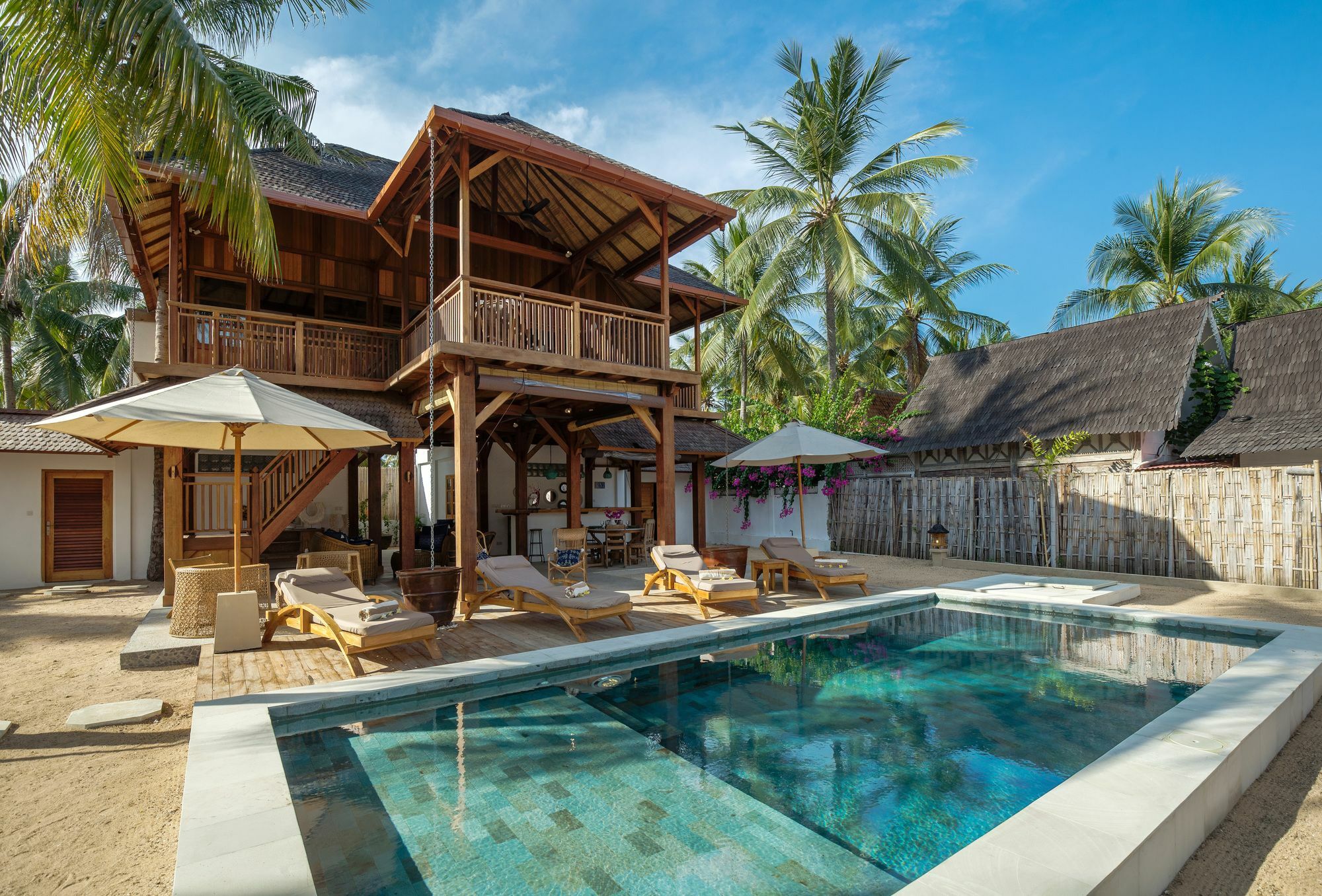 Villa Luna Sunset Beach Gili Trawangan Exteriör bild